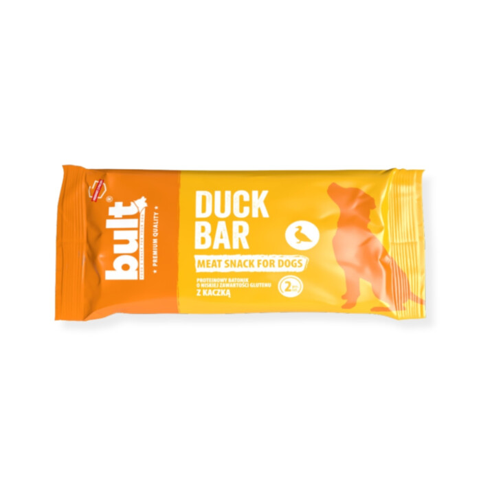Bult Duck Bar 75 g - batonik proteinowy z kaczką dla psaBult Duck Bar 75 g - batonik proteinowy z kaczką dla psa Bult Duck Bar 75 g - batonik proteinowy z kaczką dla psaBult Duck Bar 75 g - batonik proteinowy z kaczką dla psa