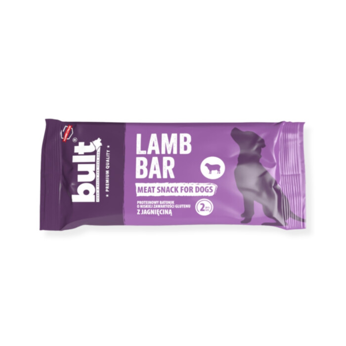 Bult Lamb Bar 75 g - batonik proteinowy z jagnięciną dla psa Bult Lamb Bar 75 g - batonik proteinowy z jagnięciną dla psa