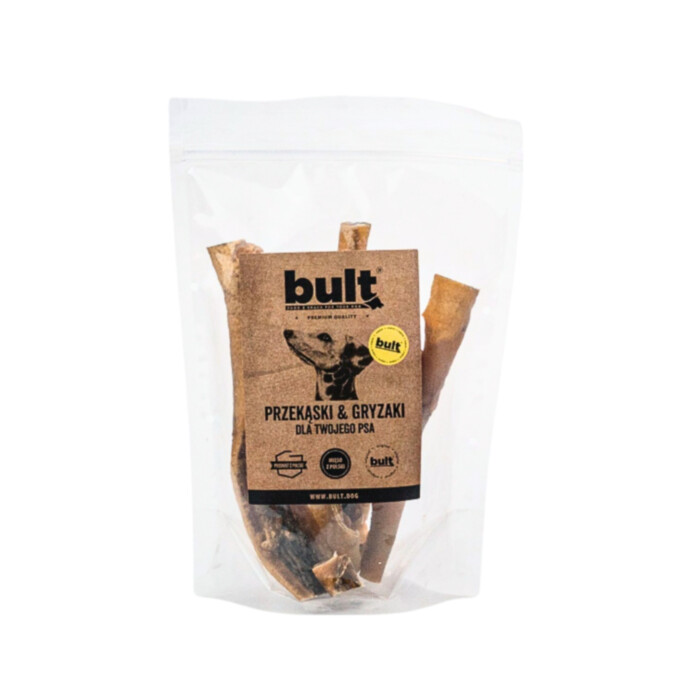 Bult - Skóra z dzika 200 g - naturalny gryzak z dziczyzny dla psa Bult - Skóra z dzika 200 g - naturalny gryzak z dziczyzny dla psa