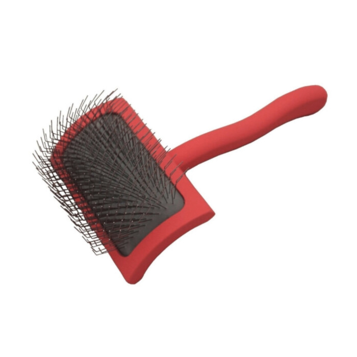 Chris Christensen Big G Medium Slicker Brush - średnia szczotka pudlówka z długimi igłami, koralowa Chris Christensen Big G Medium Slicker Brush - średnia szczotka pudlówka z długimi igłami, koralowa