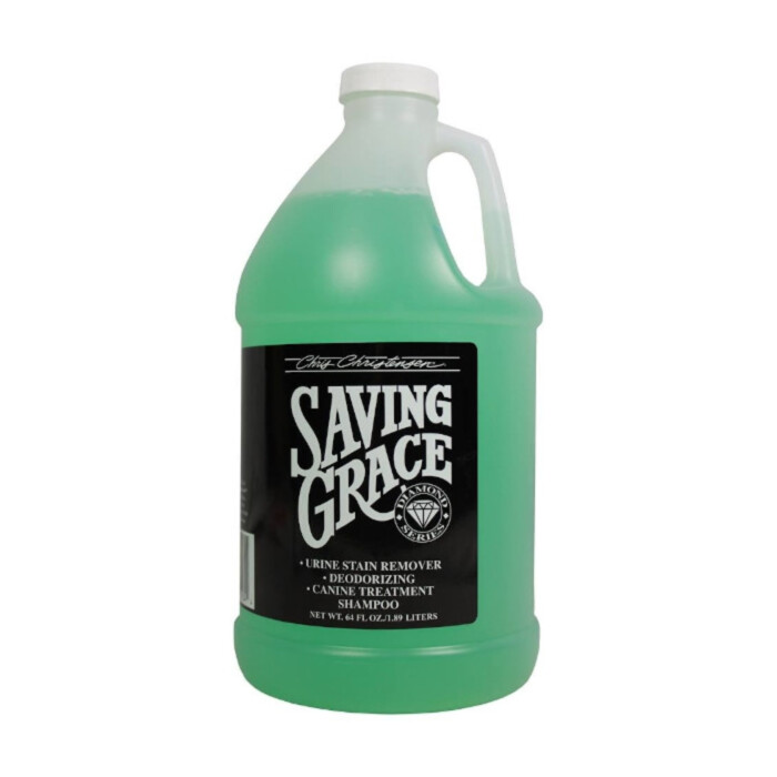 Chris Christensen Saving Grace - szampon usuwający ślady moczu, dezodoryzujący, rozkołtuniający - 1,9 l Chris Christensen Saving Grace - szampon usuwający ślady moczu, dezodoryzujący, rozkołtuniający - 1,9 l
