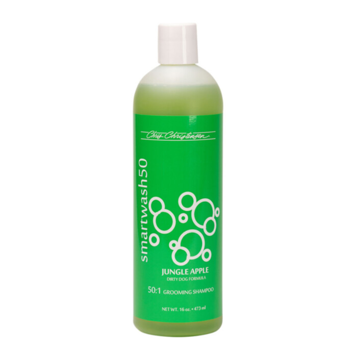 Chris Christensen Smart Wash 50 Jungle Apple Shampoo 473 ml - skoncentrowany szampon 50:1, głęboko oczyszczający o zapachu jabłek Chris Christensen Smart Wash 50 Jungle Apple Shampoo 473 ml - skoncentrowany szampon 50:1, głęboko oczyszczający o zapachu jabłek