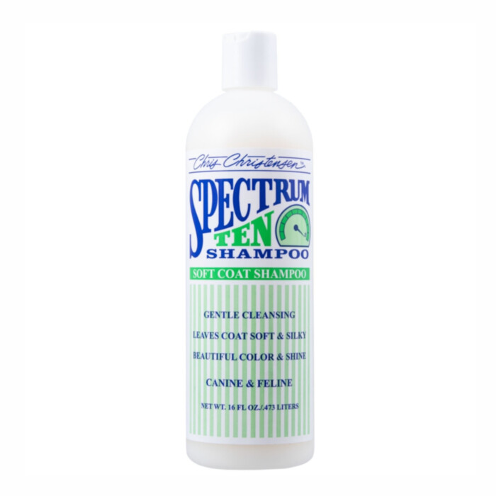 Chris Christensen Spectrum Ten Shampoo 473 ml - szampon do jedwabistej sierści Chris Christensen Spectrum Ten Shampoo 473 ml - szampon do jedwabistej sierści