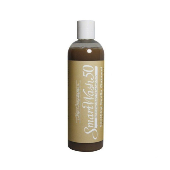 Chris Christensen Smart Wash 50 Soothing Vanilia Oatmeal Shampoo - skoncentrowany szampon 50:1, łagodzący podrażnienia z płatkami owsianymi i wanilią 355 ml Chris Christensen Smart Wash 50 Soothing Vanilia Oatmeal Shampoo - skoncentrowany szampon 50:1, łagodzący podrażnienia z płatkami owsianymi i wanilią 355 ml