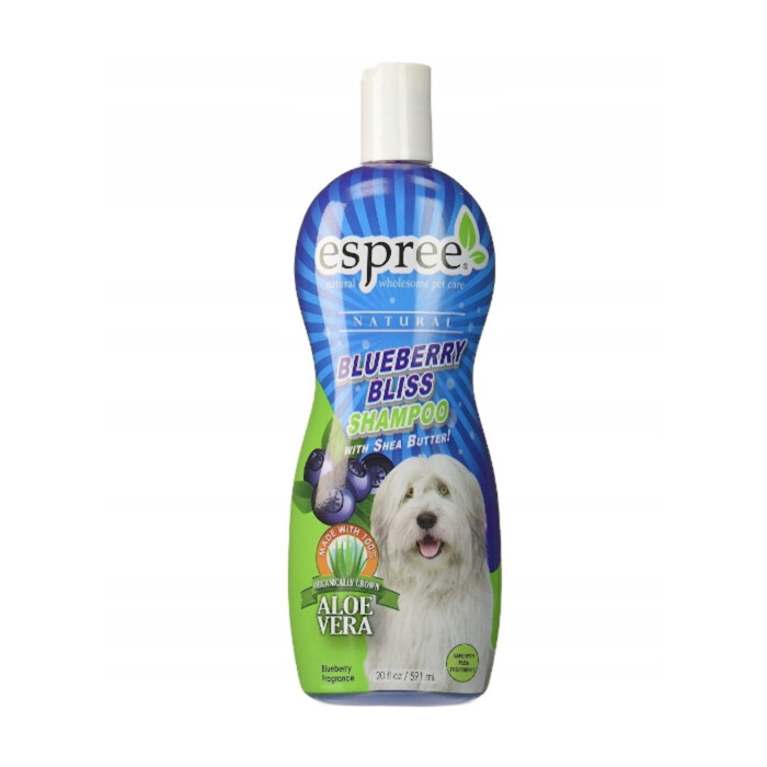 Espree Blueberry Bliss Shampoo 591 ml - szampon o zapachu jagodowym z masłem shea Espree Blueberry Bliss Shampoo 591 ml - szampon o zapachu jagodowym z masłem shea