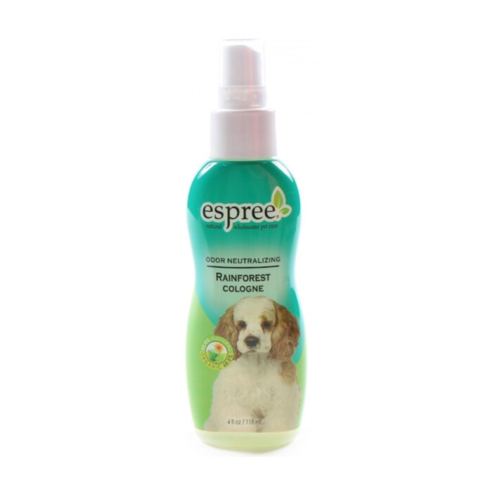 Espree Rainforest Cologne odżywka i odświeżacz do sierści 118 ml Espree Rainforest Cologne odżywka i odświeżacz do sierści 118 ml