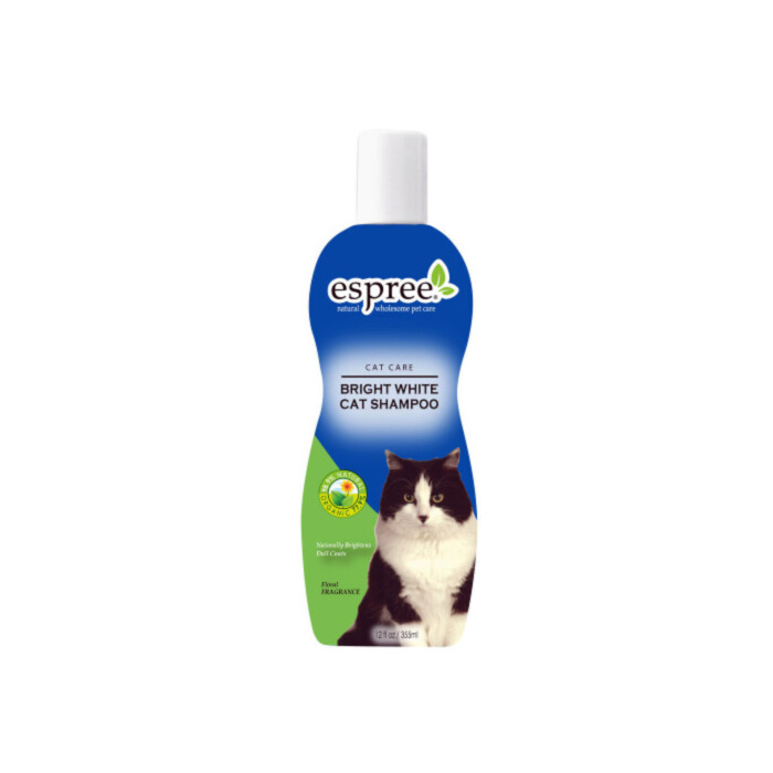 Espree Cat Bright White Shampoo - szampon intensyfikujący biały kolor sierści 355 ml Espree Cat Bright White Shampoo - szampon intensyfikujący biały kolor sierści 355 ml