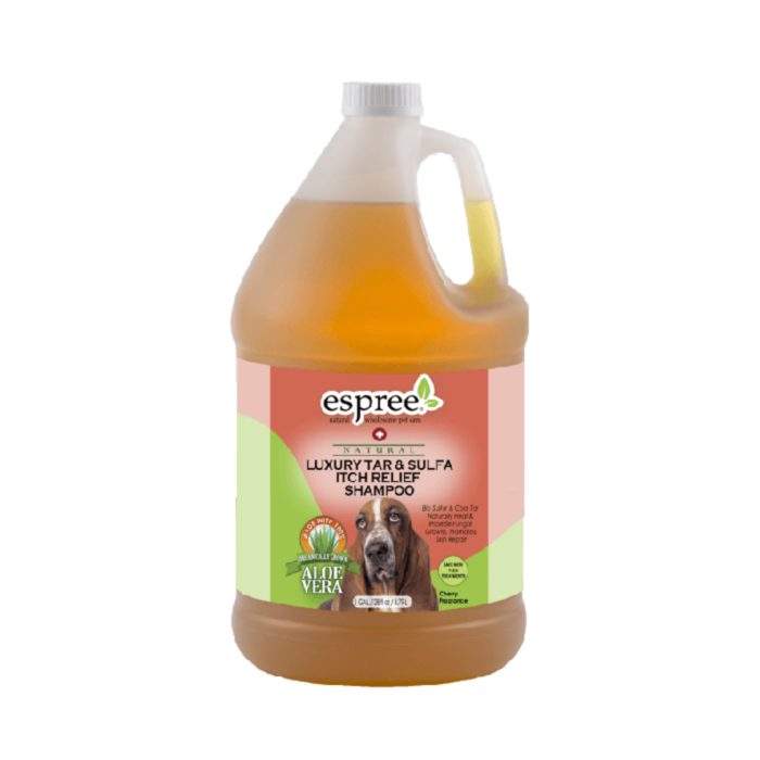 Espree Luxury Tar & Sulfa Shampoo - szampon leczniczy z siarką 3,8 l