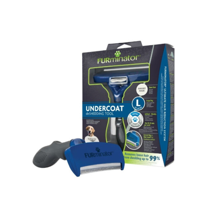 FURminator duży 10,2 cm dla psów krótkowłosych