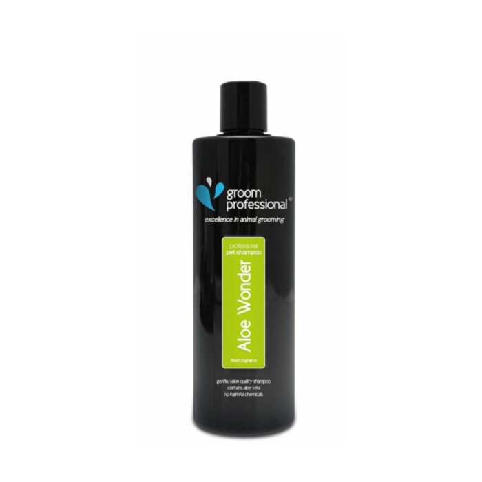 Groom Professional Aloe Wonder Shampoo szampon aloesowy do suchej i podrażnionej skóry 450 ml