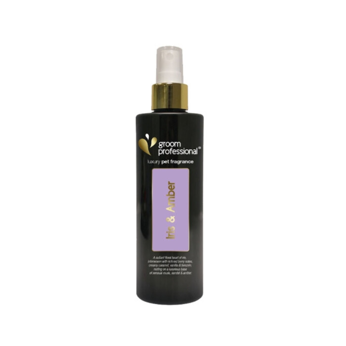 Groom Professional Iris & Amber Cologne 500 ml - woda zapachowa dla psa z nutą irysa i bursztynu Groom Professional Iris & Amber Cologne 500 ml - woda zapachowa dla psa z nutą irysa i bursztynu