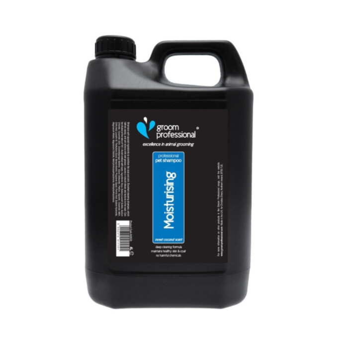 Groom Professional Moisturizing 4 l - szampon przeciwłupieżowy z olejkiem kokosowym Groom Professional Moisturizing 4 l - szampon przeciwłupieżowy z olejkiem kokosowym