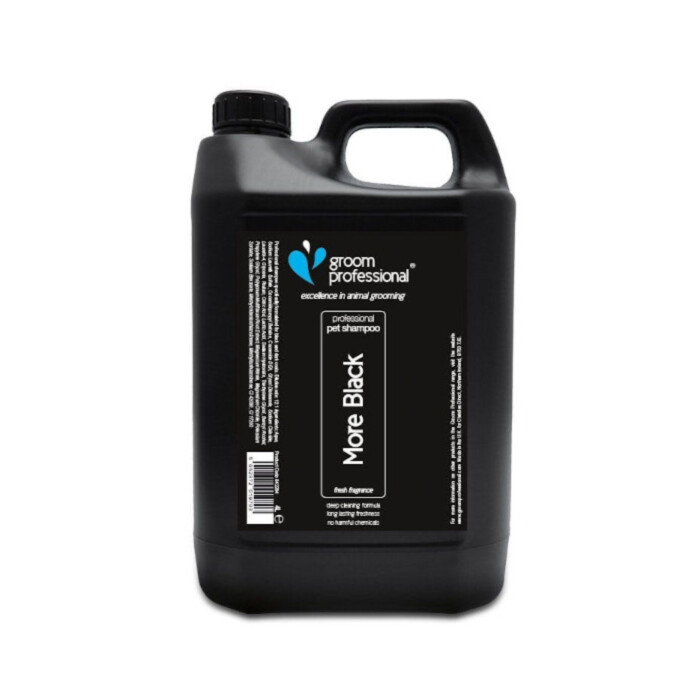 Groom Professional More Black 4 l - szampon dla czarnej i ciemnej sierści
