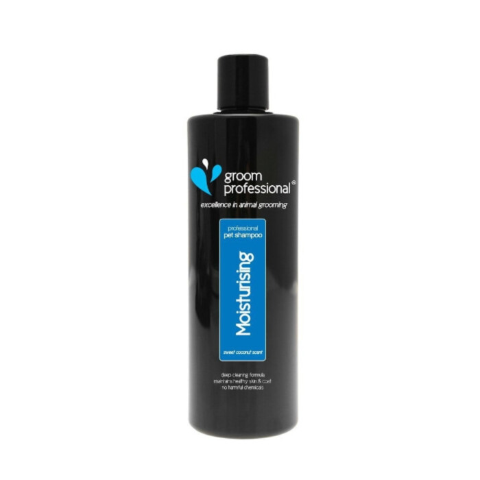 Groom Professional Moisturising 450 ml - szampon przeciwłupieżowy z olejkiem kokosowym Groom Professional Moisturising 450 ml - szampon przeciwłupieżowy z olejkiem kokosowym