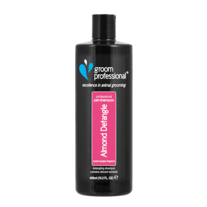 Groom Professional Almond Detangle Shampoo 450 ml - szampon migdałowy do każdego typu sierści Groom Professional Almond Detangle Shampoo 450 ml - szampon migdałowy do każdego typu sierści