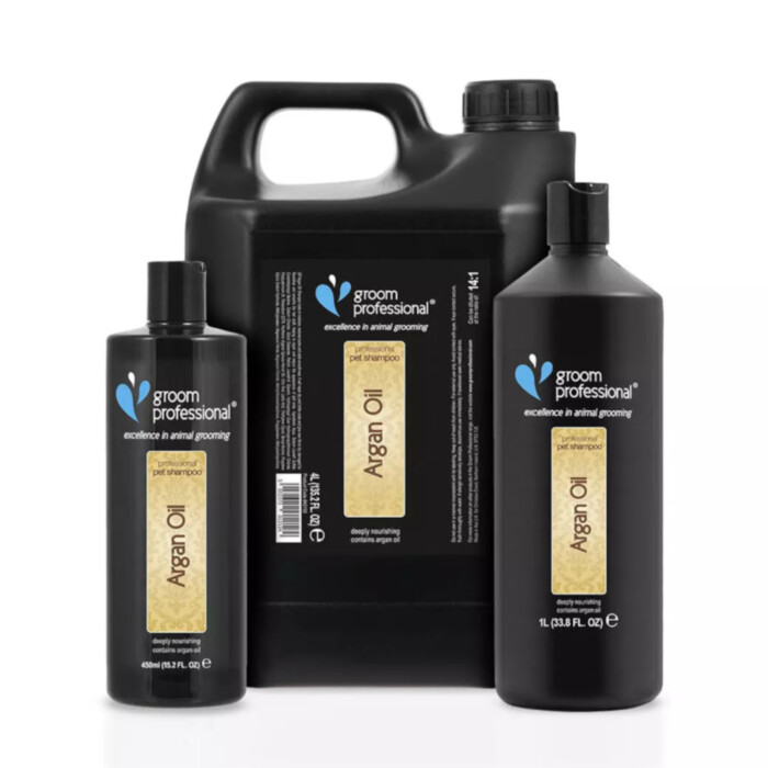 Groom Professional Argan Oil Shampoo - szampon nawilżający z olejkiem arganowym Groom Professional Argan Oil Shampoo - szampon nawilżający z olejkiem arganowym