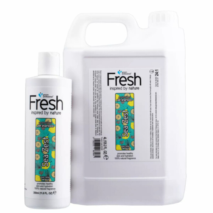 Groom Professional Fresh Sea Zest Shampoo - szampon nawilżający, usuwający nieprzyjemny zapach Groom Professional Fresh Sea Zest Shampoo - szampon nawilżający, usuwający nieprzyjemny zapach