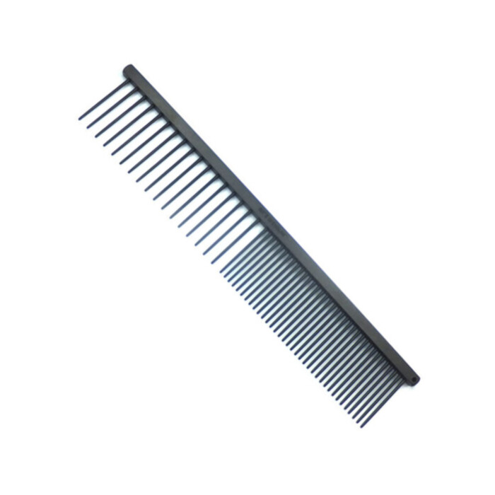 Grzebień metalowy HPP mieszany z powłoką antystatyczną 18,2 cm