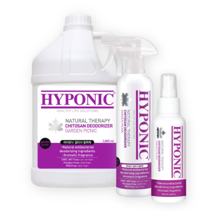 Hyponic Chitosan Deodorizer Garden Picnic - chitozanowy neutralizator nieprzyjemnych zapachów piknik w ogrodzie Hyponic Chitosan Deodorizer Garden Picnic - chitozanowy neutralizator nieprzyjemnych zapachów piknik w ogrodzie