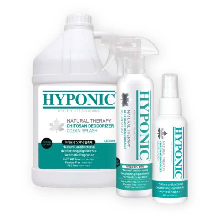 Hyponic Chitosan Deodorizer Ocean Splash - chitozanowy neutralizator nieprzyjemnych zapachów plusk oceanu Hyponic Chitosan Deodorizer Ocean Splash - chitozanowy neutralizator nieprzyjemnych zapachów plusk oceanu