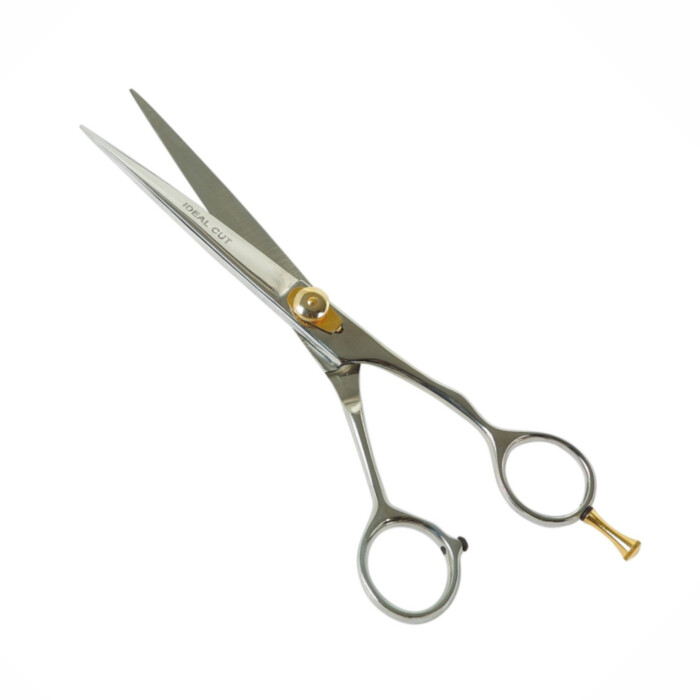 IdealCut Ergo Straight Scissors 6,5" - ergonomiczne nożyczki proste z hakiem IdealCut Ergo Straight Scissors 6,5" - ergonomiczne nożyczki proste z hakiem