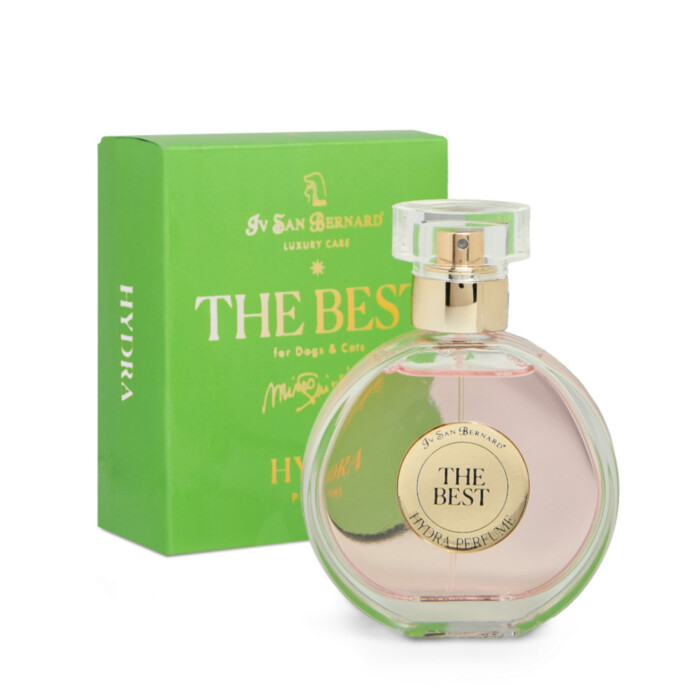 Iv San Bernard The Best Hydra Perfume 50 ml - perfumy bezalkoholowe o cytrusowej nucie dla psów i kotów Iv San Bernard The Best Hydra Perfume 50 ml - perfumy bezalkoholowe o cytrusowej nucie dla psów i kotów