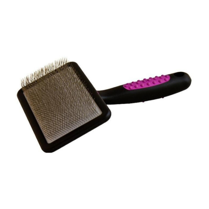 Szczotka pudlówka KW Smart Slicker Brush miękka duża Szczotka pudlówka KW Smart Slicker Brush miękka duża