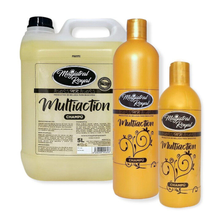 Magistral Royal Luxury Gold Multiaction Shampoo - hipoalergiczny szampon odżywczy i regenerujący Magistral Royal Luxury Gold Multiaction Shampoo - hipoalergiczny szampon odżywczy i regenerujący