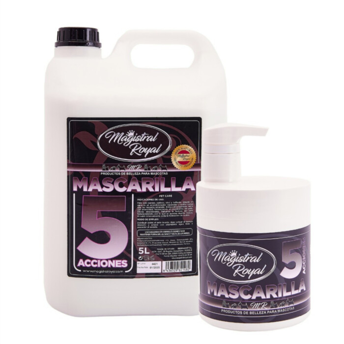 Magistral Royal Pro 5 Action Repari Mask - maska regenerująca o 5 działaniach dla psów i kotów Magistral Royal Pro 5 Action Repari Mask - maska regenerująca o 5 działaniach dla psów i kotów