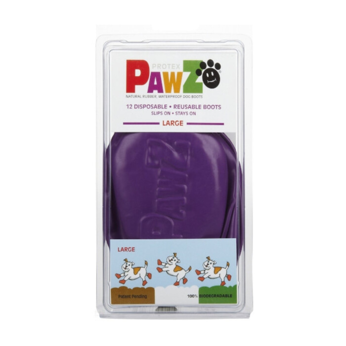 Pawz - obuwie gumowe dla psów L, 1 szt.