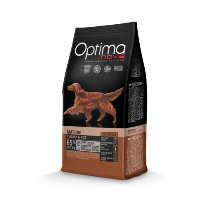 Próbka Optimanova Adult Mature Chicken & Rice 100 g - karma dla psów dojrzałych i seniorów Próbka Optimanova Adult Mature Chicken & Rice 100 g - karma dla psów dojrzałych i seniorów