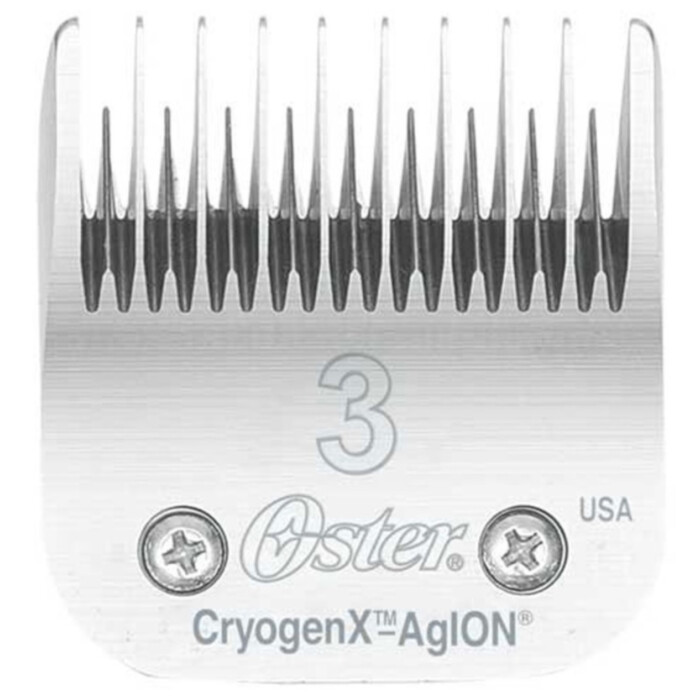 Oster ostrze Cryogen-X Nr 3 - 13 mm Snap-On do sierści kręconej Oster ostrze Cryogen-X Nr 3 - 13 mm Snap-On do sierści kręconej