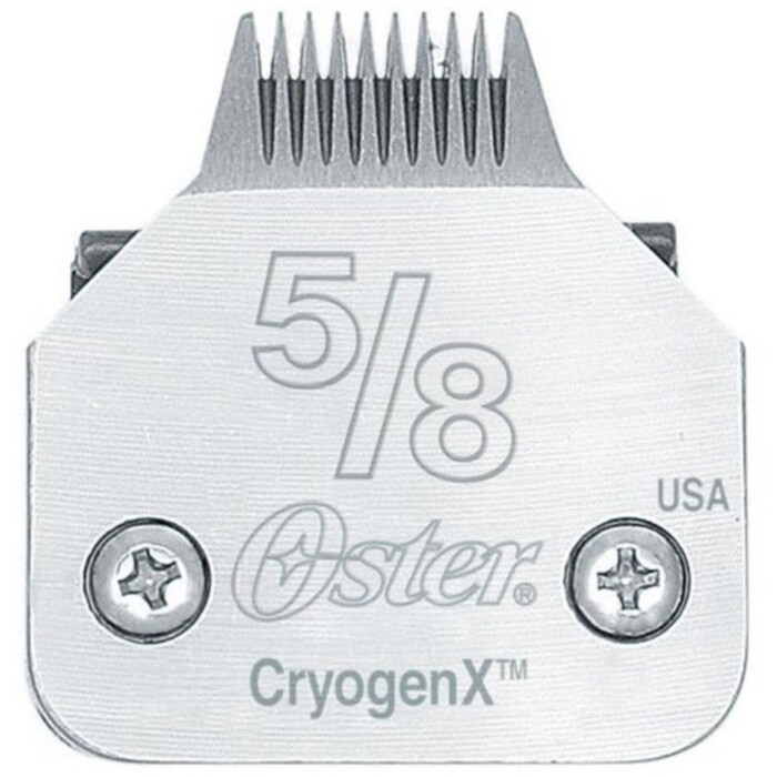 Oster ostrze Cryogen-X Nr 5/8 - 0,8 mm Snap-On idealne do łapek i pyszczka Oster ostrze Cryogen-X Nr 5/8 - 0,8 mm Snap-On idealne do łapek i pyszczka