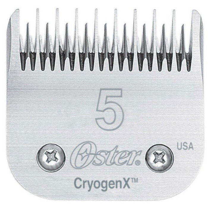 Oster ostrze Cryogen-X Nr 5 - 6,3 mm Snap-On do sierści kręconej Oster ostrze Cryogen-X Nr 5 - 6,3 mm Snap-On do sierści kręconej