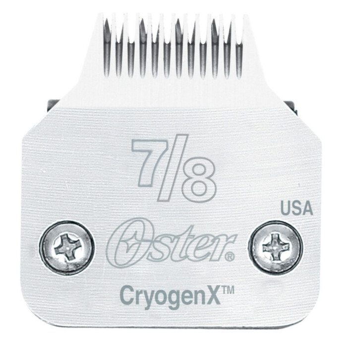 Oster ostrze Cryogen-X Nr 7/8 - 0,8 mm Snap-On do łapek i pyszczka Oster ostrze Cryogen-X Nr 7/8 - 0,8 mm Snap-On do łapek i pyszczka