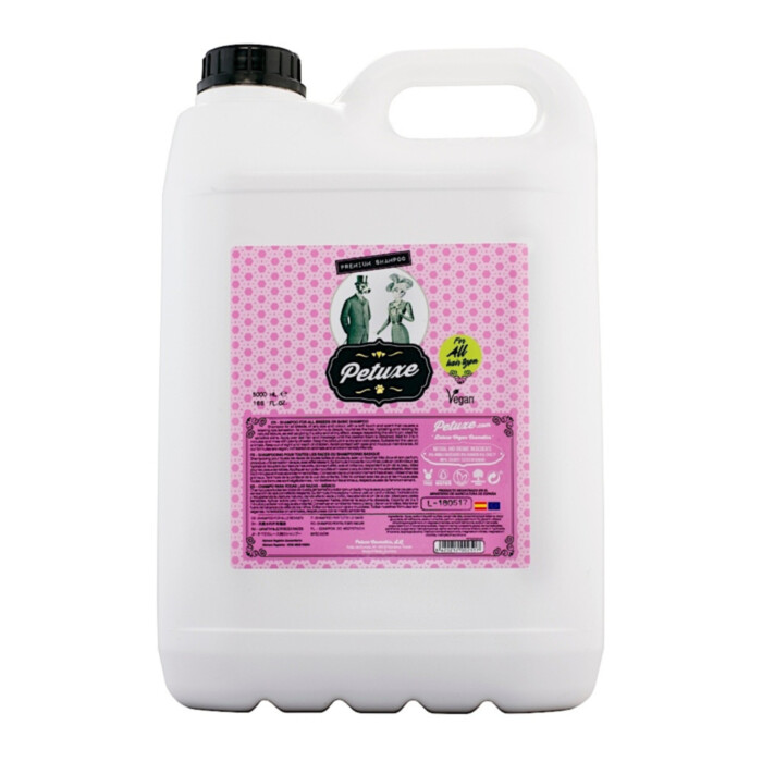 Petuxe Basic Shampoo 5 l - uniwersalny szampon dla wszystkich ras Petuxe Basic Shampoo 5 l - uniwersalny szampon dla wszystkich ras