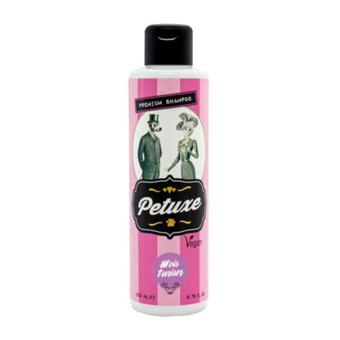 Petuxe Moisturiser Shampoo 200 ml - szampon do długiej i prostej sierści Petuxe Moisturiser Shampoo 200 ml - szampon do długiej i prostej sierści