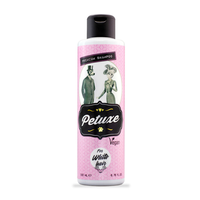 Petuxe for White Hair Shampoo 200 ml - szampon do jasnej sierści Petuxe for White Hair Shampoo 200 ml - szampon do jasnej sierści