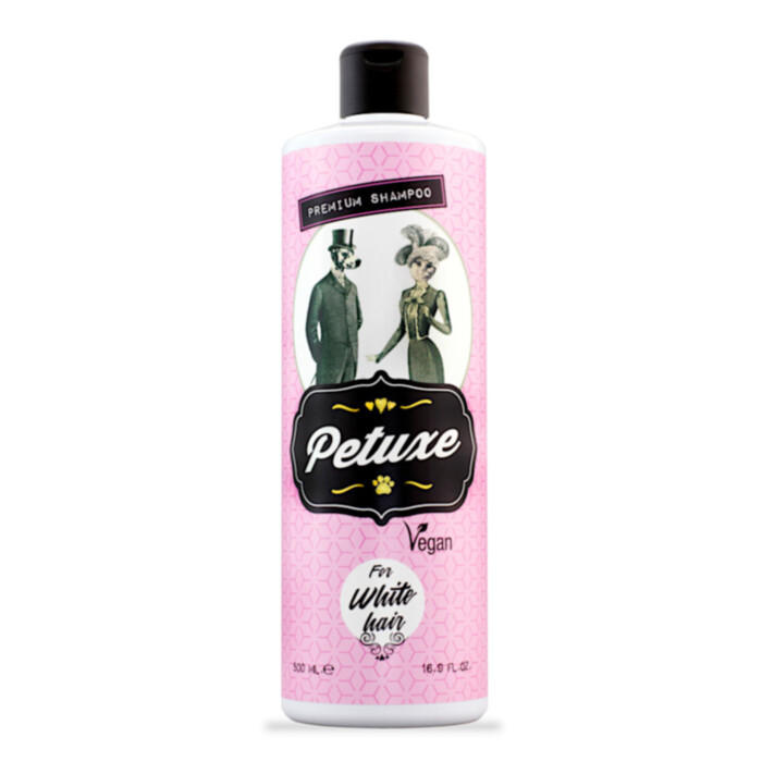 Petuxe for White Hair Shampoo 500 ml - szampon do jasnej sierści Petuxe for White Hair Shampoo 500 ml - szampon do jasnej sierści