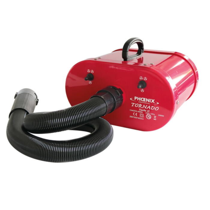 Phoenix Tornado - suszarka 2400W, dwusilnikowa Phoenix Tornado - suszarka 2400W, dwusilnikowa