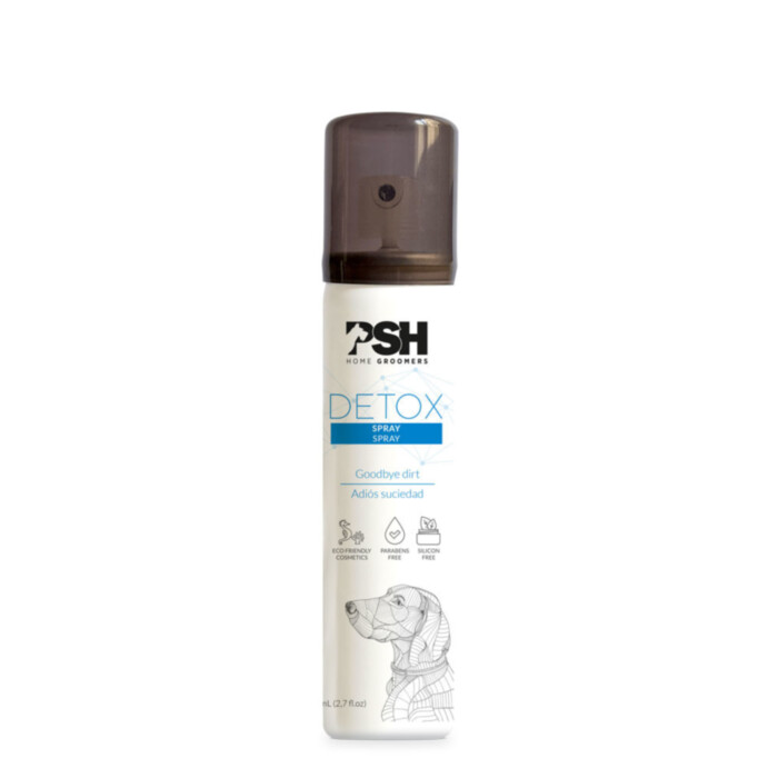 PSH Detox Spray 80 ml - preparat ochronno-detoksykujacy do sierści psa PSH Detox Spray 80 ml - preparat ochronno-detoksykujacy do sierści psa