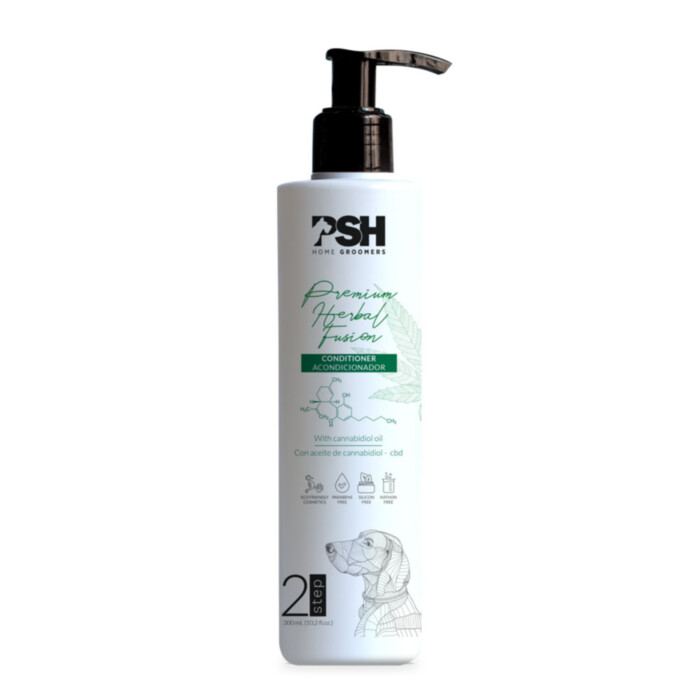 PSH Home Premium Herbal Fusion Conditioner 300 ml - odżywka nawilżająca z CBD PSH Home Premium Herbal Fusion Conditioner 300 ml - odżywka nawilżająca z CBD
