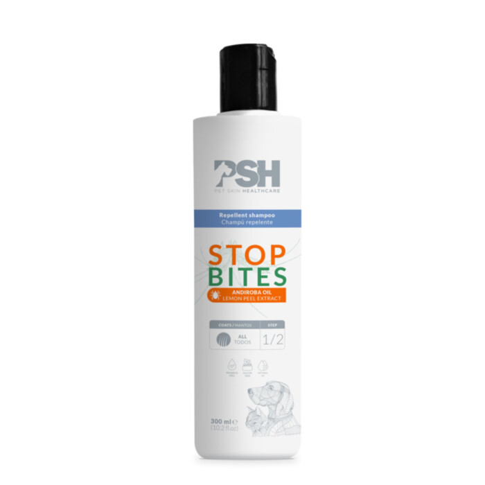 PSH Home Stop Bites Shampoo 300 ml - szampon odstraszający owady PSH Home Stop Bites Shampoo 300 ml - szampon odstraszający owady