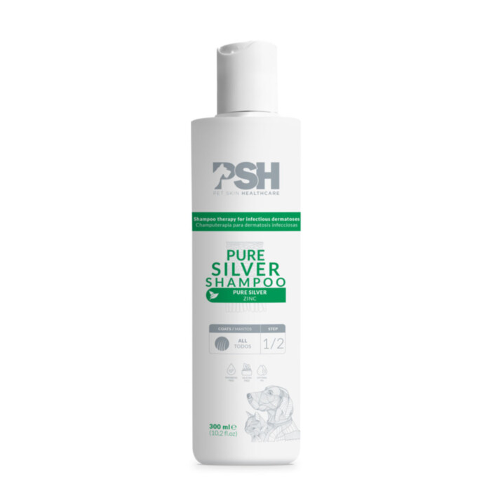 PSH Pure Silver Shampoo Dermcare 300 ml - szampon dermatologiczny PSH Pure Silver Shampoo Dermcare 300 ml - szampon dermatologiczny