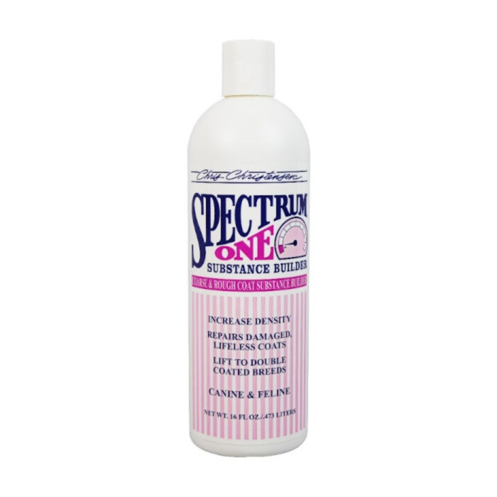 Chris Christensen Spectrum One Substance Builder - szampon odbudowujący dla psów szorstkowłosych 473 ml Chris Christensen Spectrum One Substance Builder - szampon odbudowujący dla psów szorstkowłosych 473 ml