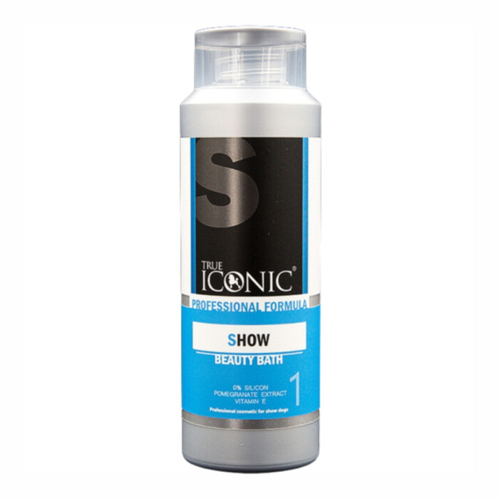 True Iconic Show Beauty Bath 400 ml - łagodny szampon dogłębnie myjący do każdej sierści True Iconic Show Beauty Bath 400 ml - łagodny szampon dogłębnie myjący do każdej sierści