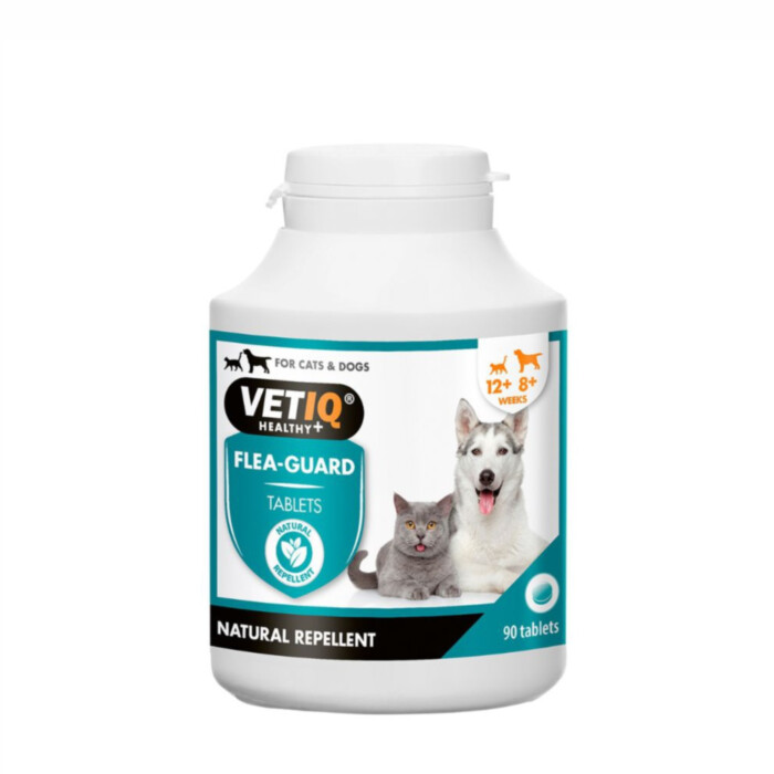 VetIQ Flea Guard - peparat na pchły i kleszcze, 90 tabletek