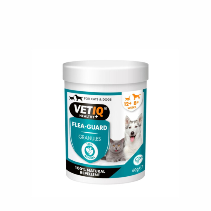 VetIQ Flea Guard Granules 60 g - preparat na pchły i kleszcze