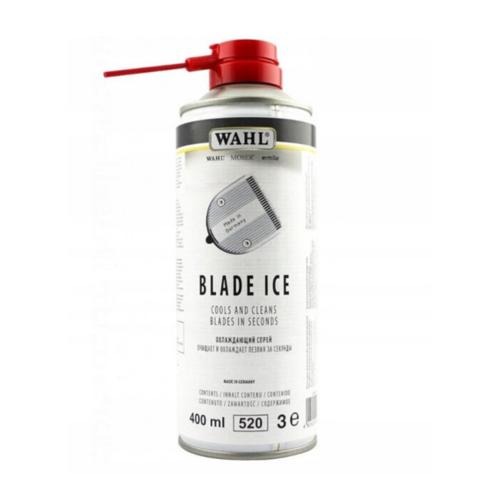 Wahl Blade Ice Spray 4 w 1 400 ml - wielofunkcyjny preparat do pielęgnacji ostrzy Wahl Blade Ice Spray 4 w 1 400 ml - wielofunkcyjny preparat do pielęgnacji ostrzy