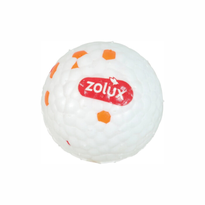 Zolux ETPU - wytrzymała piłka do aportowania z piszczałką dla psa, 8 cm Zolux ETPU - wytrzymała piłka do aportowania z piszczałką dla psa, 8 cm